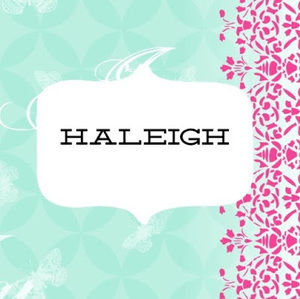 Meet your Posher, Haleigh
